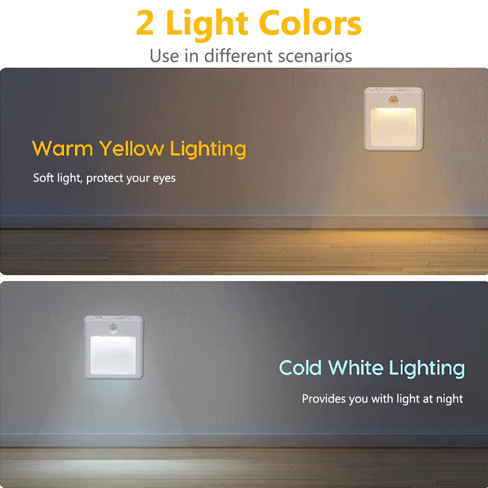 Plug-in LED Motion Sensor Night Lights