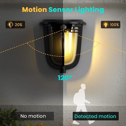 Solar Outdoor Motion Sensor Lights