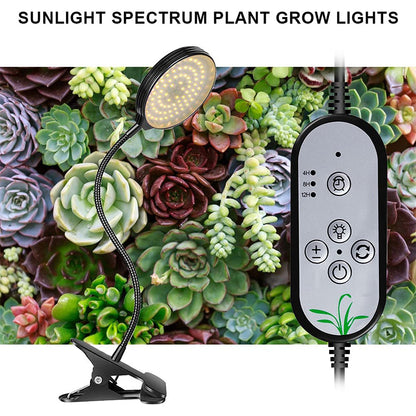 Luces LED para plantas con luz solar de espectro completo