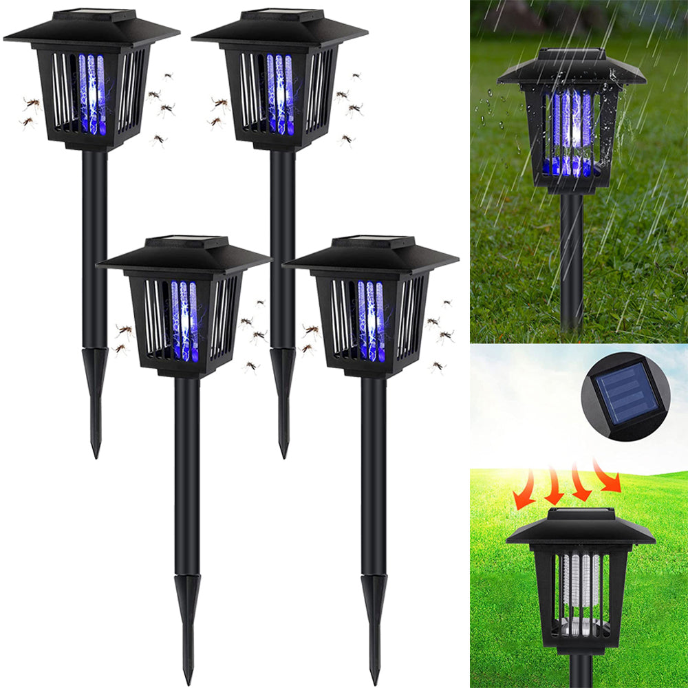 Solar Pathway Lights LED Mosquito Killer Light