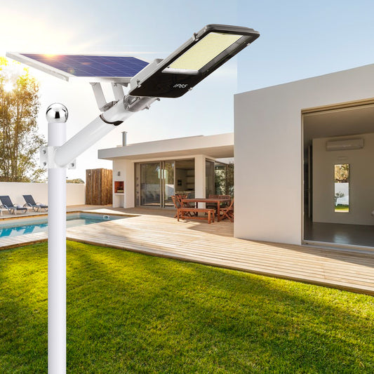 Luz LED impermeable para estacionamiento al aire libre desde el anochecer hasta el amanecer