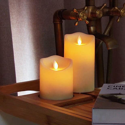 Flameless Votive Candles Smokeless Electric Fake Candle