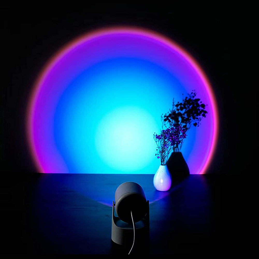 LED Sunset Rainbow Projection Light