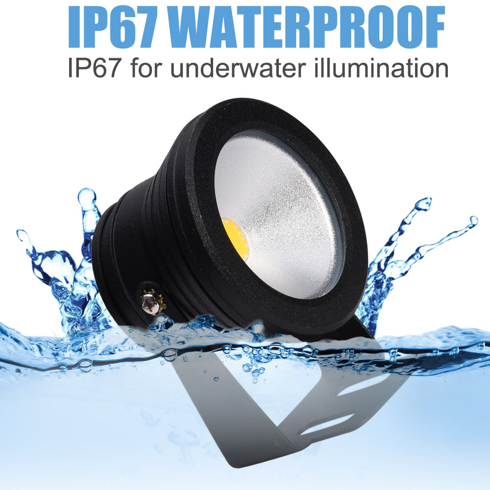 10W 12V Waterproof LED Underwater Flood Light