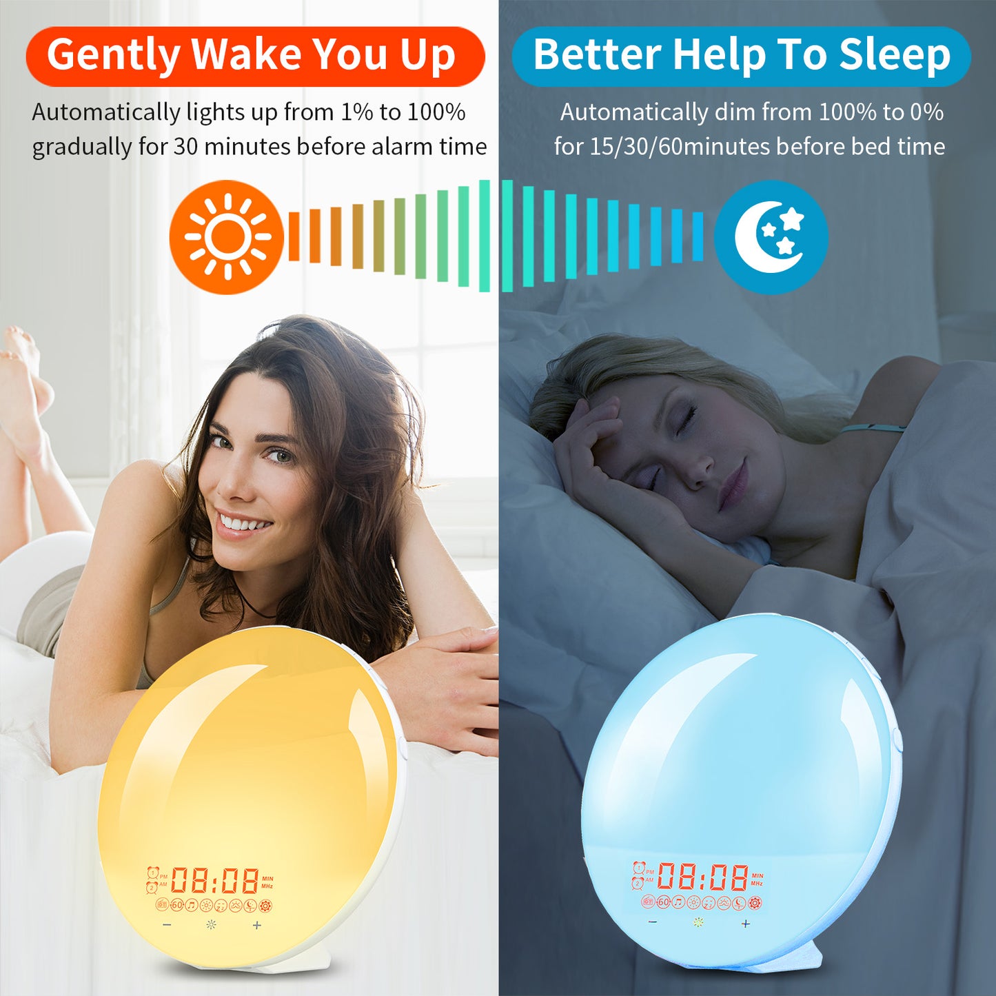 Sunrise Alarm Clock Wake up Light