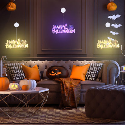 Halloween Light-up Window Decoration