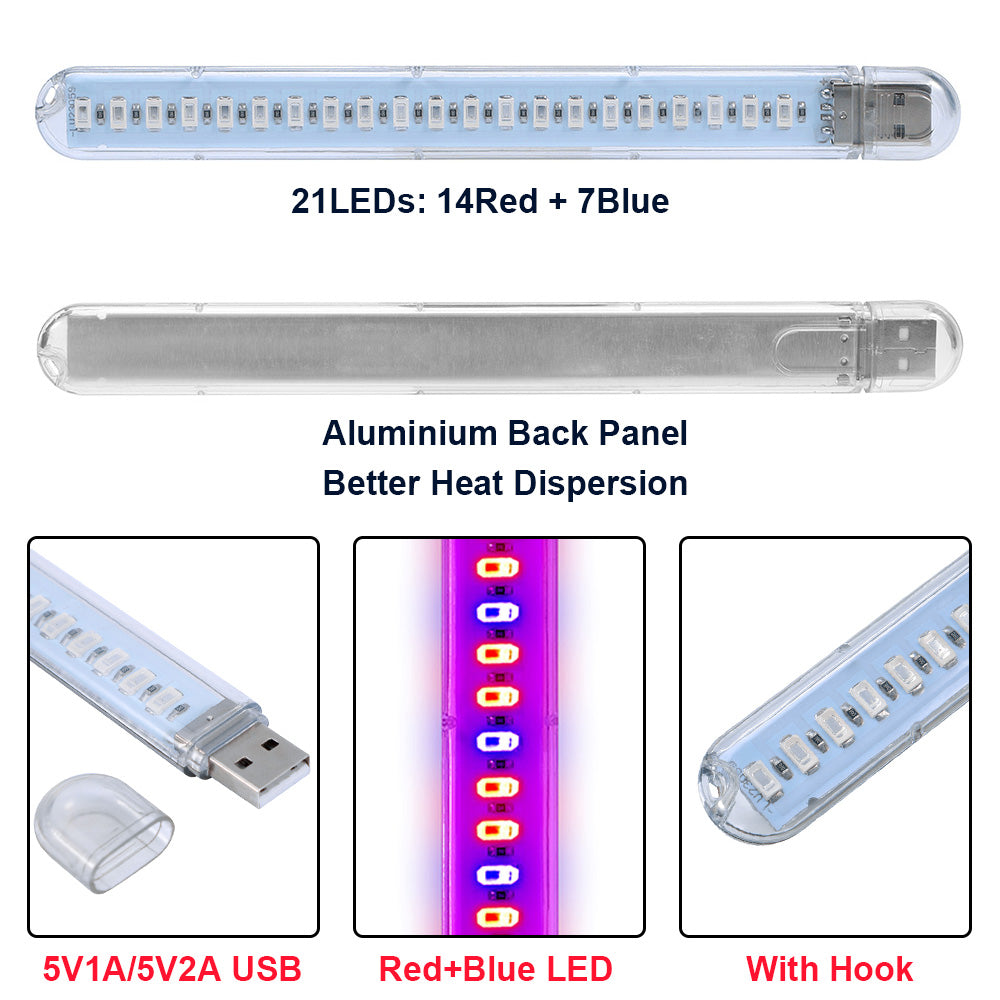 USB-LED-Pflanzenwachstumslicht 5V