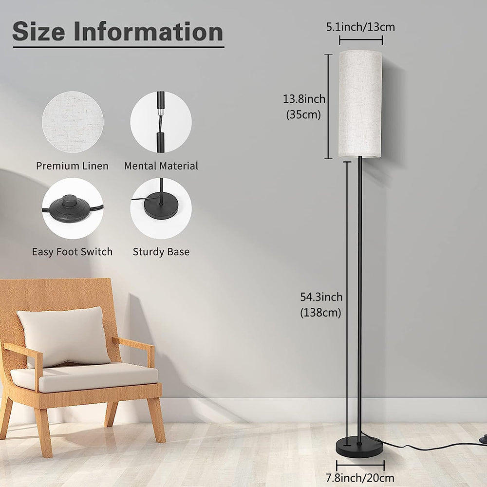 Modern tall online floor lamps