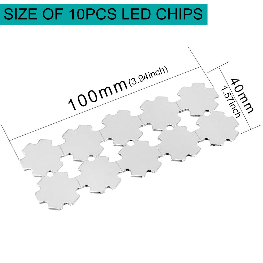 Granos de luz COB de bombilla LED de espectro completo de alta potencia 1W/3W