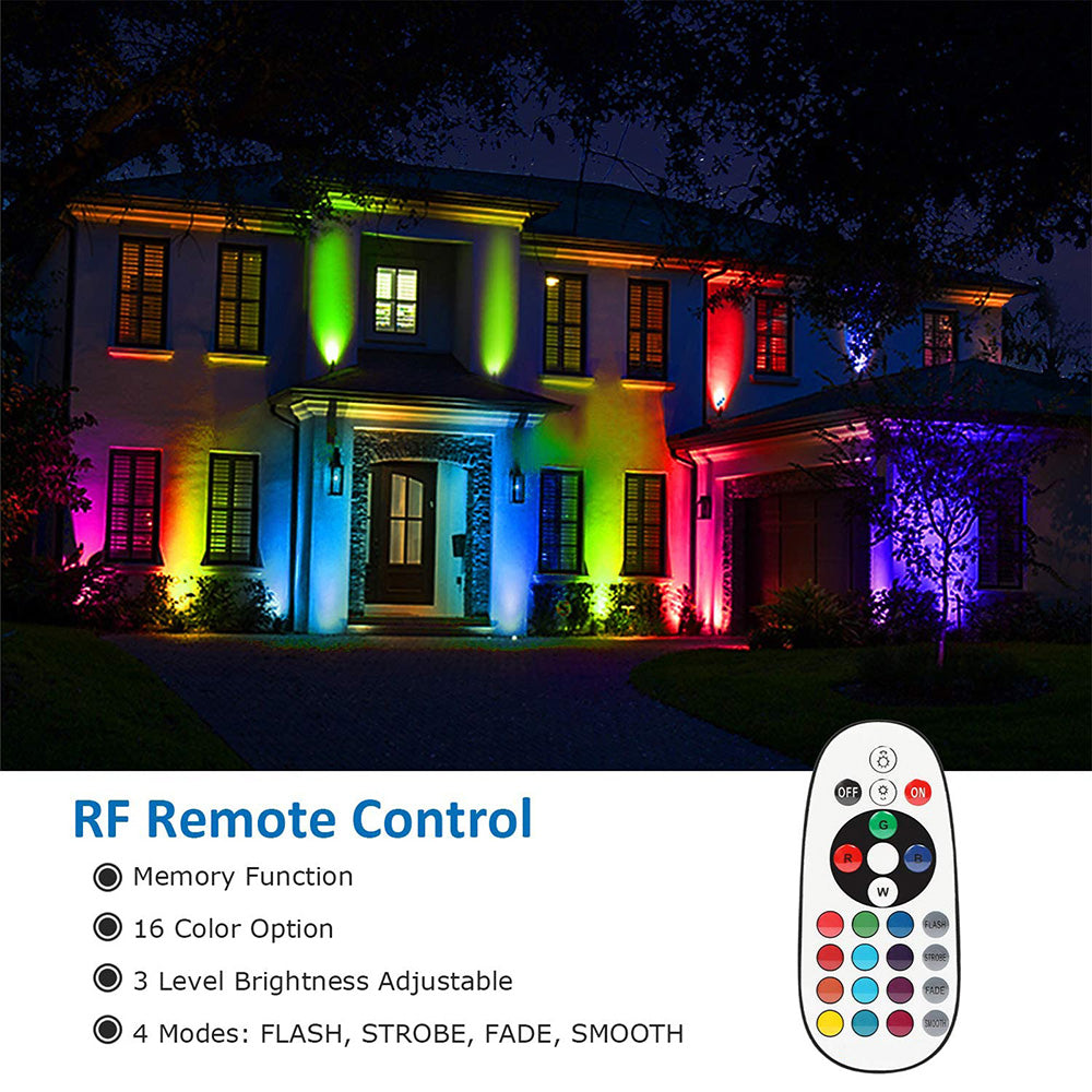 Foco Exterior Impermeable 6W RGB