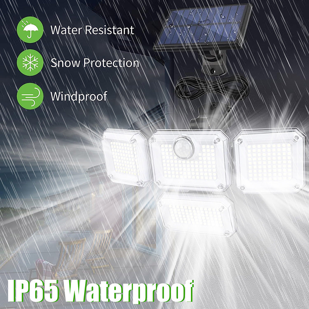 Waterproof Motion Sensor Solar Outdoor Lights