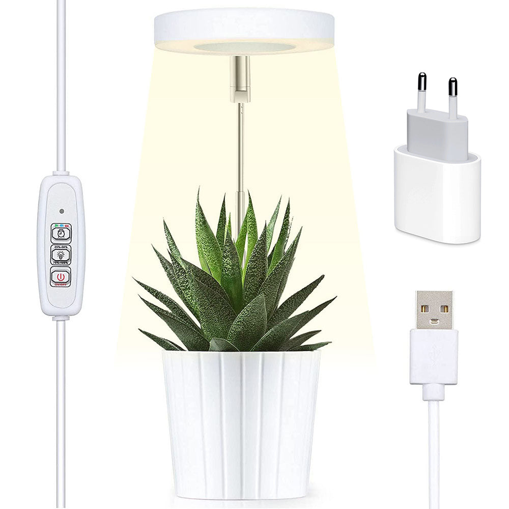 Luz LED para plantas con luz solar de espectro completo y alto brillo