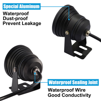 Foco LED para fuente de estanque subacuático