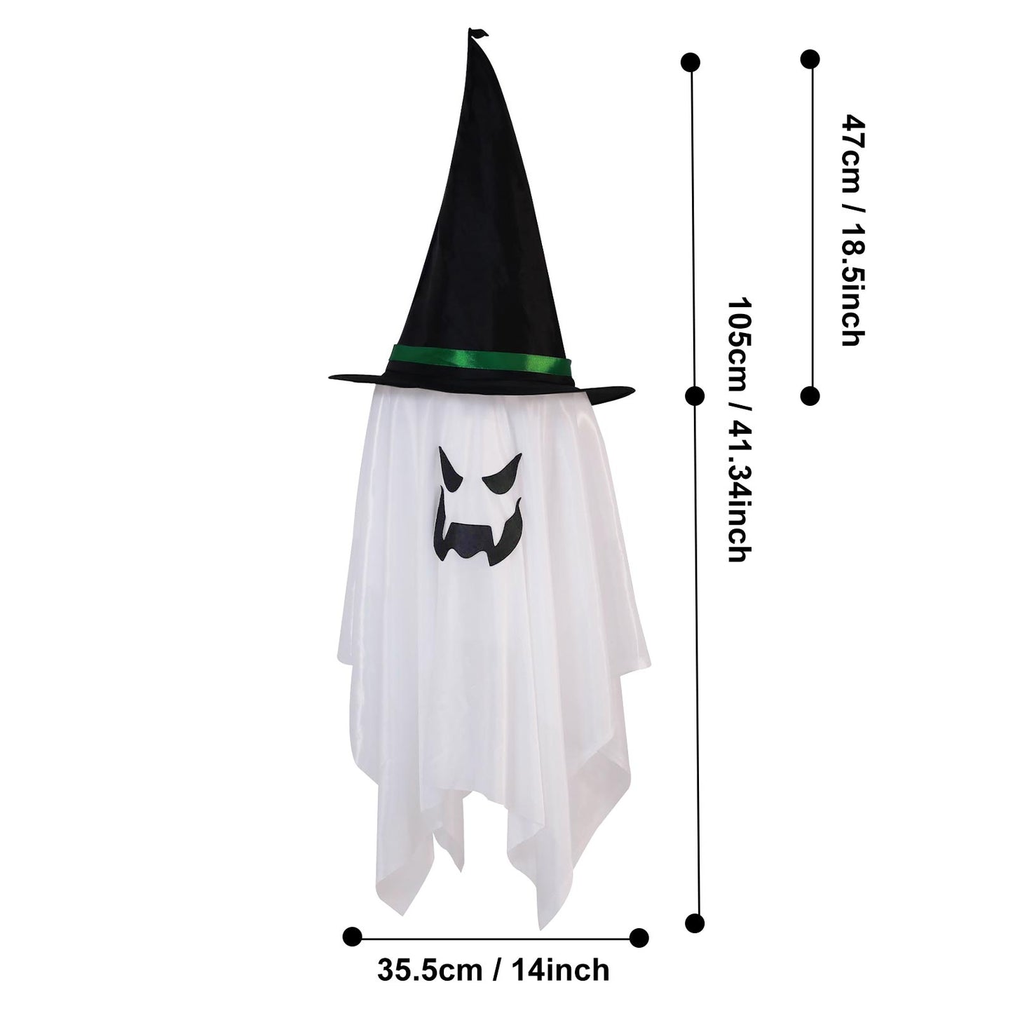 Halloween Decorations Outdoor Lighted Witch Hats