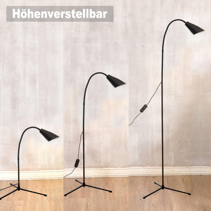 Gooseneck LED Floor Lamp Dimmable Modern Reading Lamp