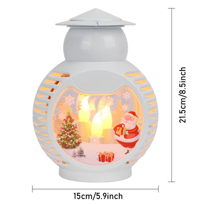 Christmas Snow Globe Lantern