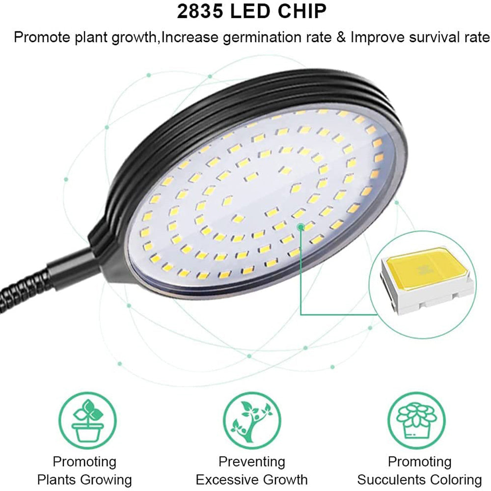 Luces LED para plantas con luz solar de espectro completo