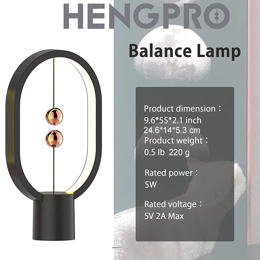 Lámpara de mesa LED alimentada por USB Heng Balance Light