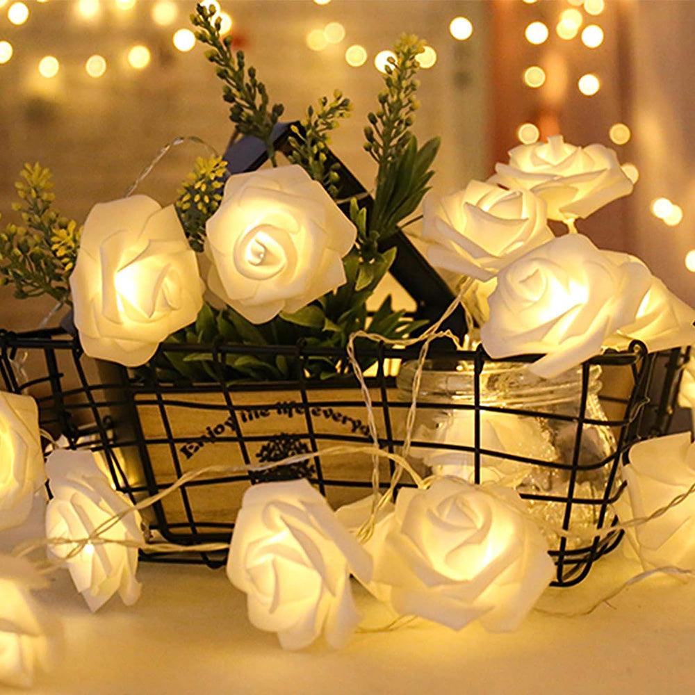 Rose Flower Fairy String Lights