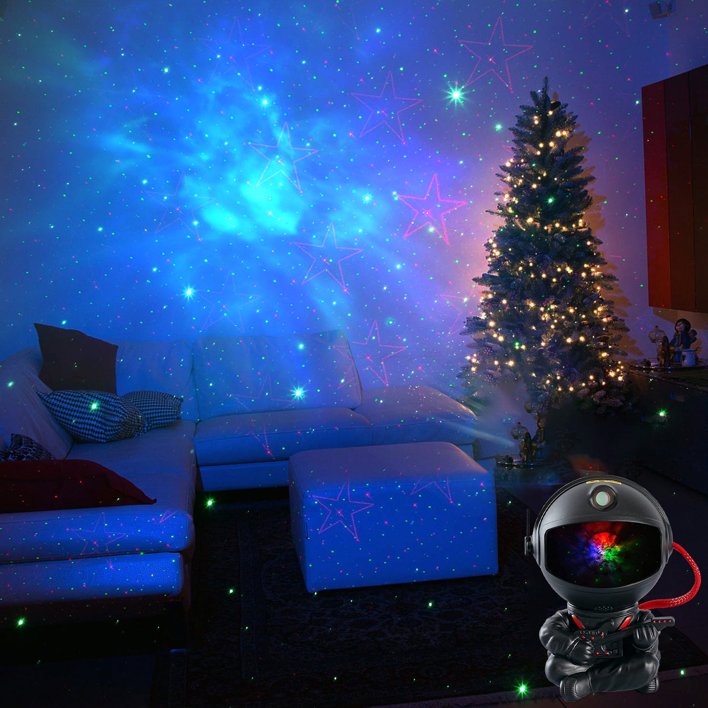 Galaxy Projector Star Night Light