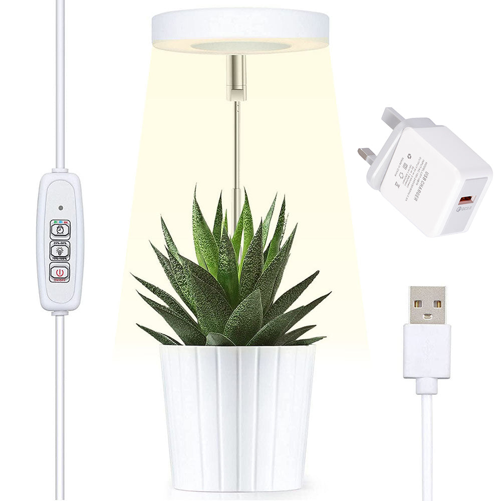 Luz LED para plantas con luz solar de espectro completo y alto brillo