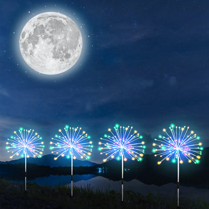 LED DIY Firework Solar Lights