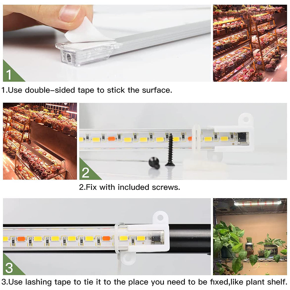 LED Grow Light Strips 3500K Full Spectrum Sunlight