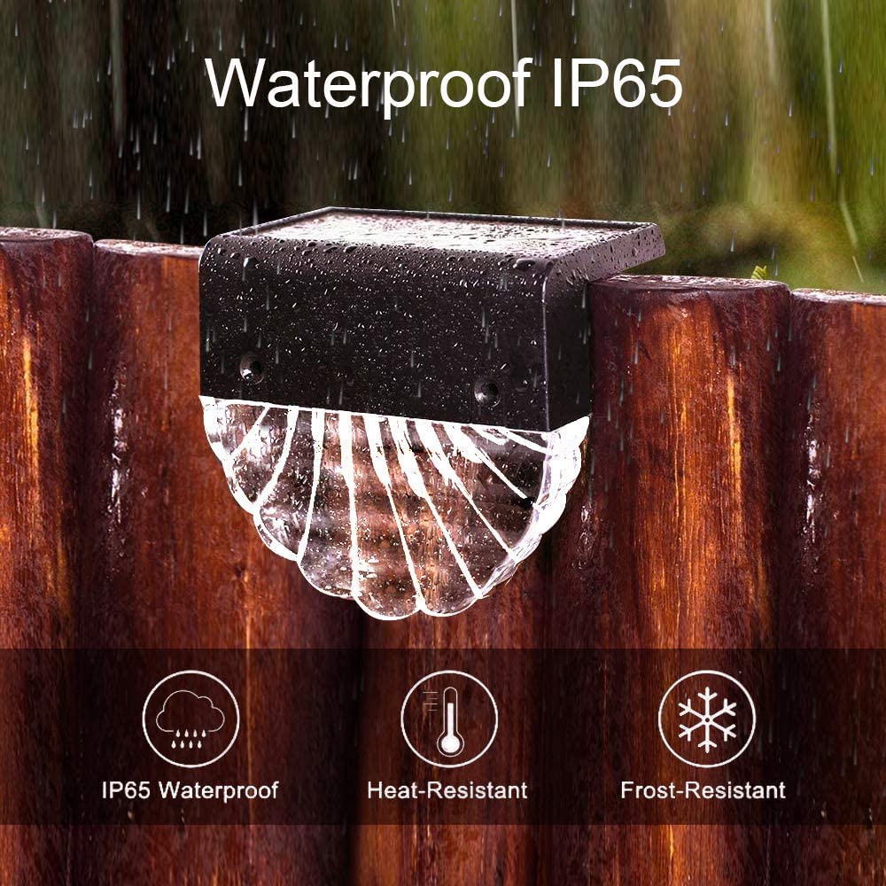 Waterproof LED Solar Step Lights Waterproof