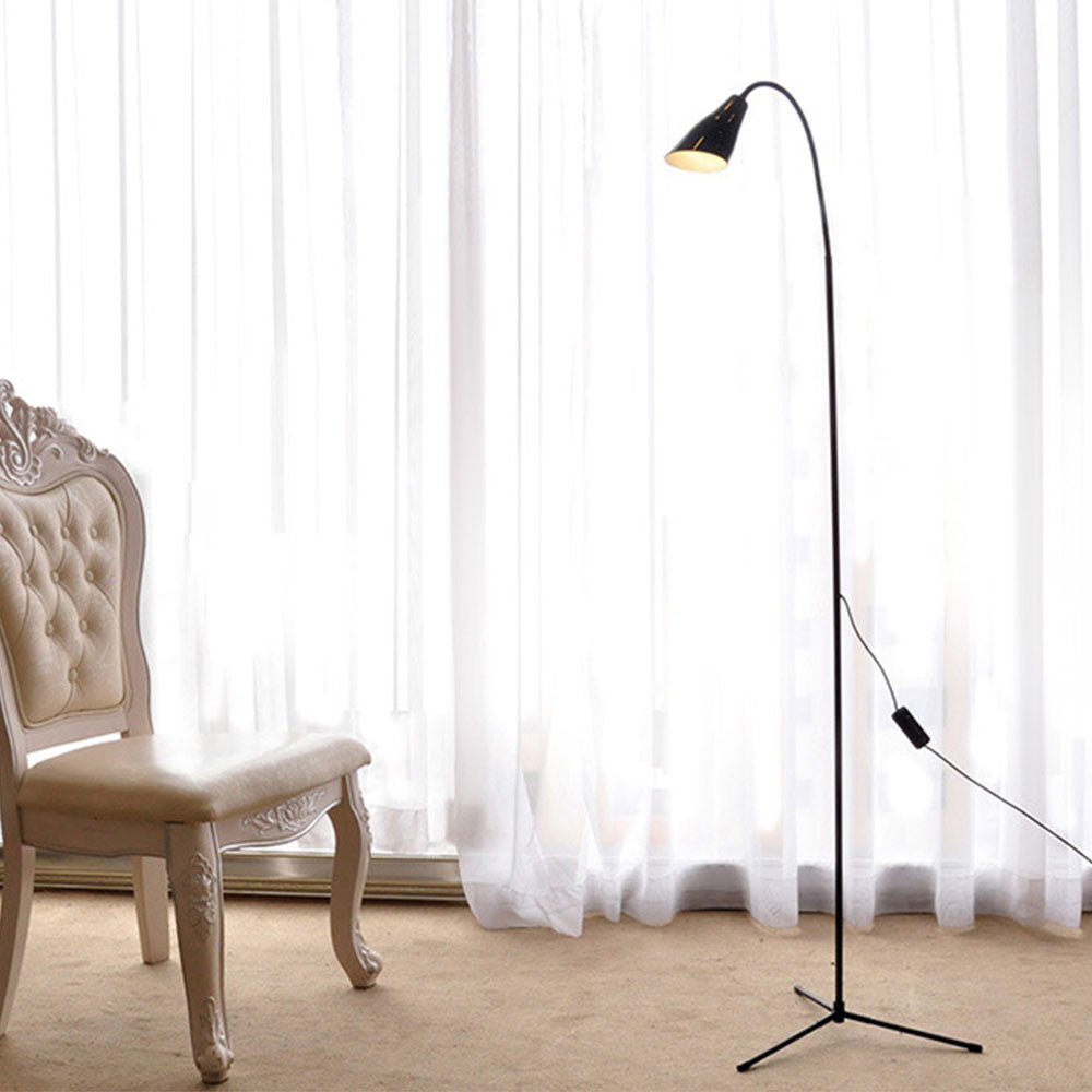 Gooseneck LED Floor Lamp Dimmable Modern Reading Lamp