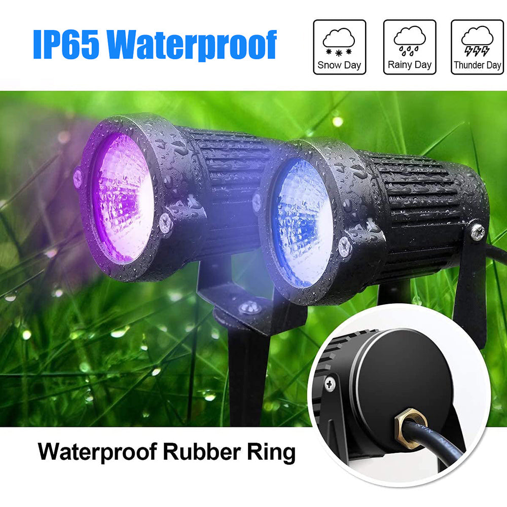 Waterproof Outdoor Spotlight 6W RGB