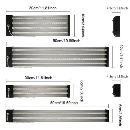 Barres lumineuses de culture LED connectables à spectre complet