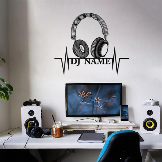 Customized Name DJ Player Metal Sign