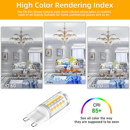 G9 LED Light Bulb Bi Pin Base