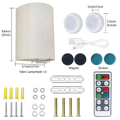 Magnetische kabellose Wandleuchte