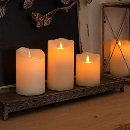 Flameless Votive Candles Smokeless Electric Fake Candle