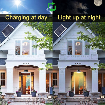 Remote Control Solar Pendant High Bay Light