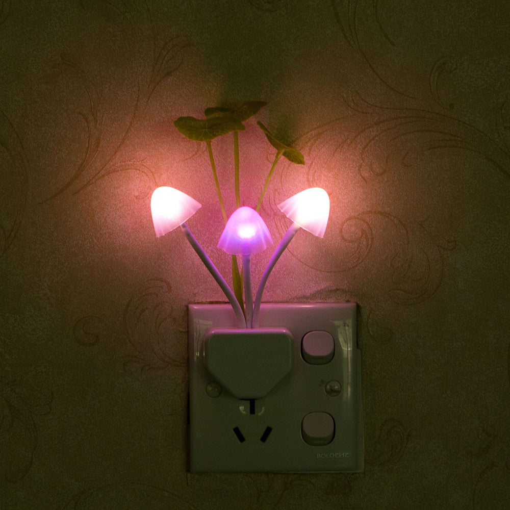 LED Sensor Night Light Plug-in Wall Lamps