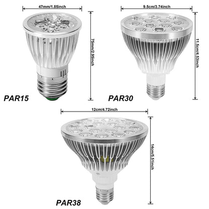 5W-18W High Brightness Full Spectrum LED Grow Light Bulb