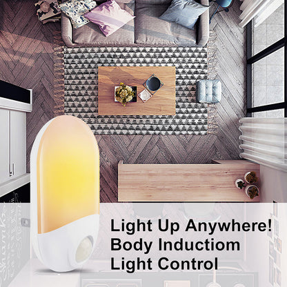 Wall Plug-in PIR Motion Sensor LED Night Light