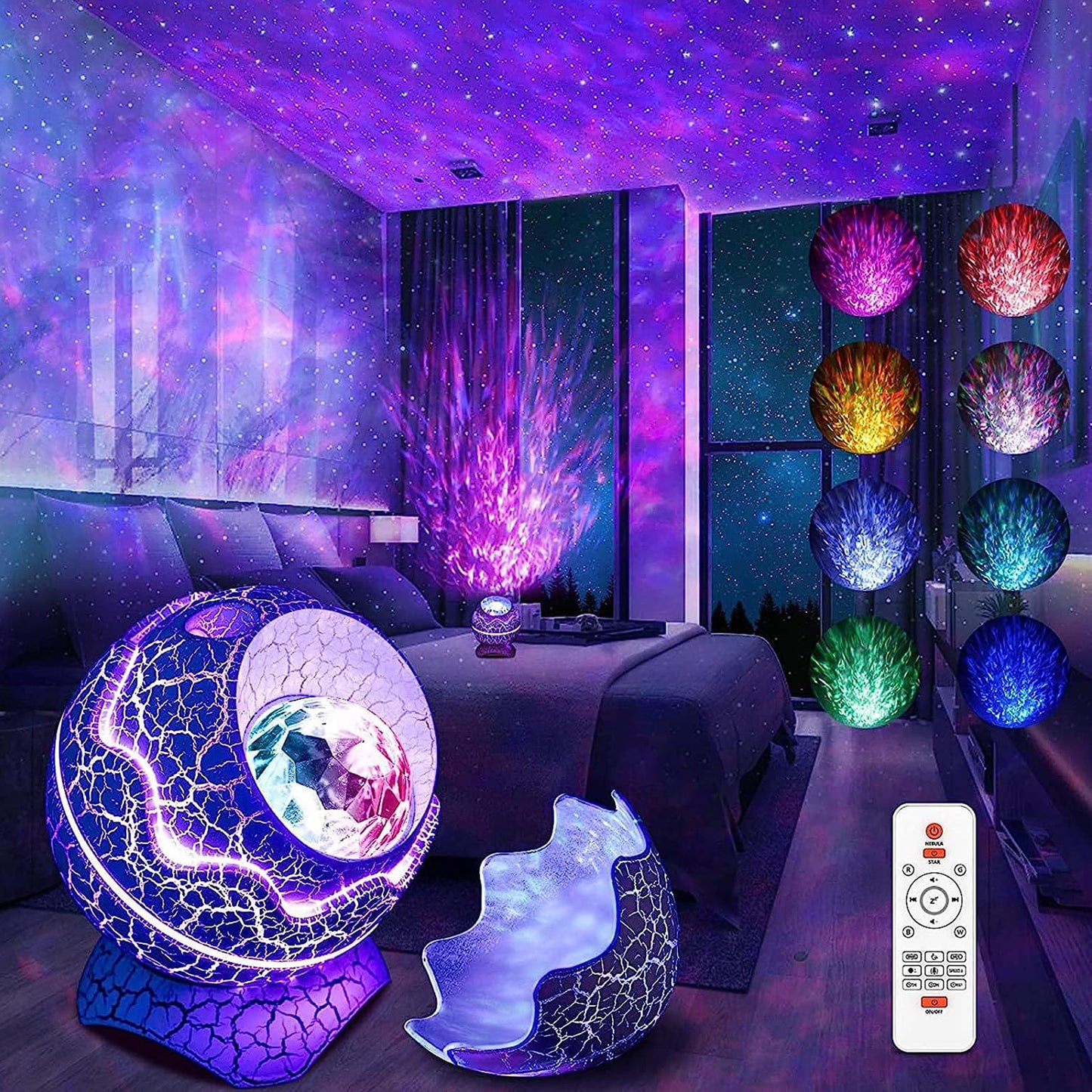 LED Star Galaxy Projector