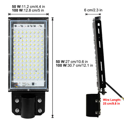 Lámpara de calle LED impermeable al aire libre