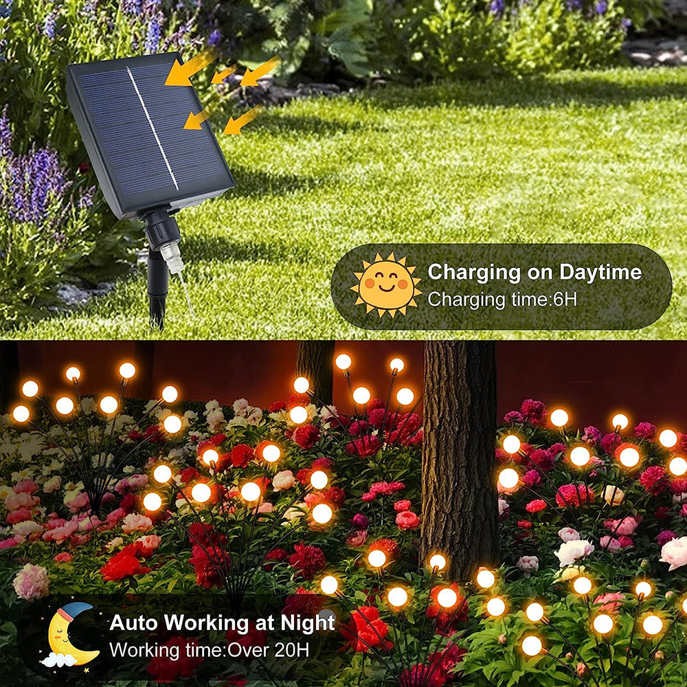 Solar Powered Firefly Lights