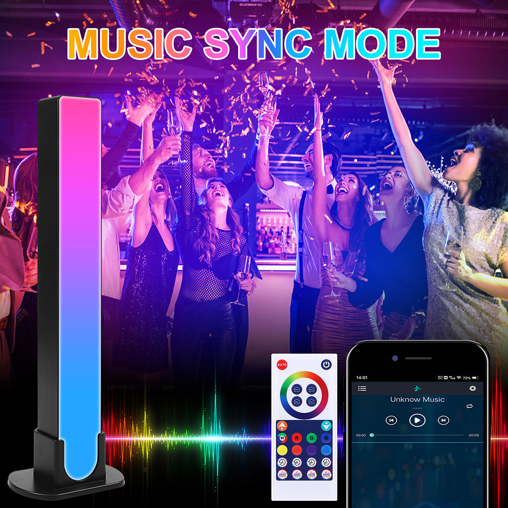 APPLICATION Bluetooth RVB intelligente de lumière LED de synchronisation de musique