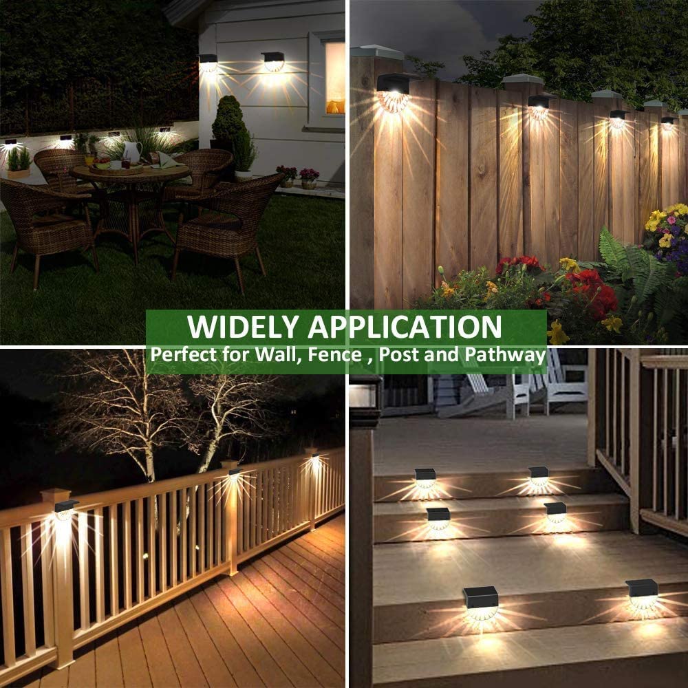 Waterproof LED Solar Step Lights Waterproof