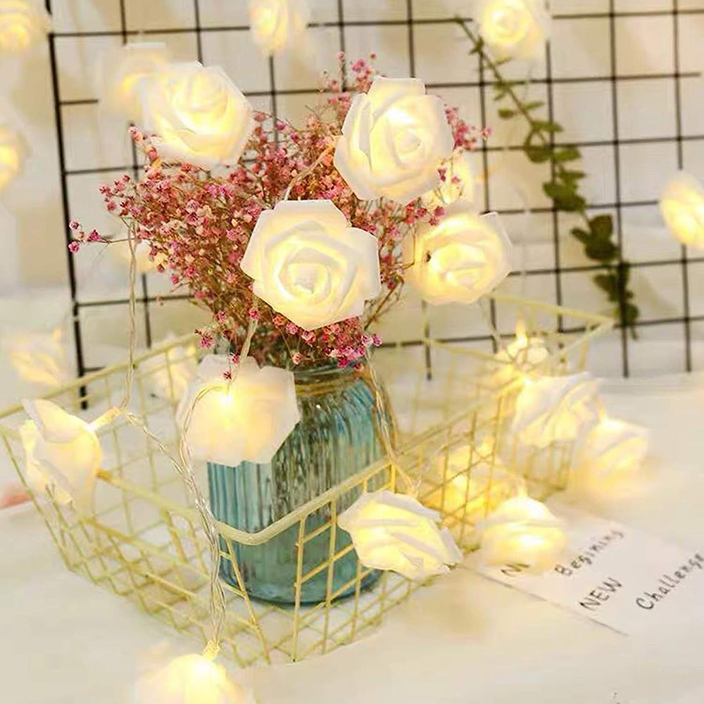 Rose Flower Fairy String Lights