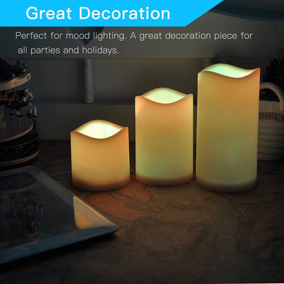 Flameless LED Candles Light