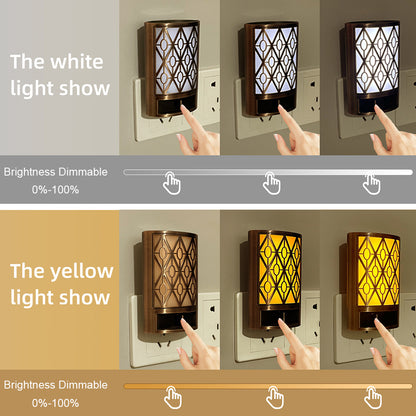 Veilleuse réglable à température de couleur avec capteur LED