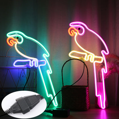 Parrot LED Neon Light Sign