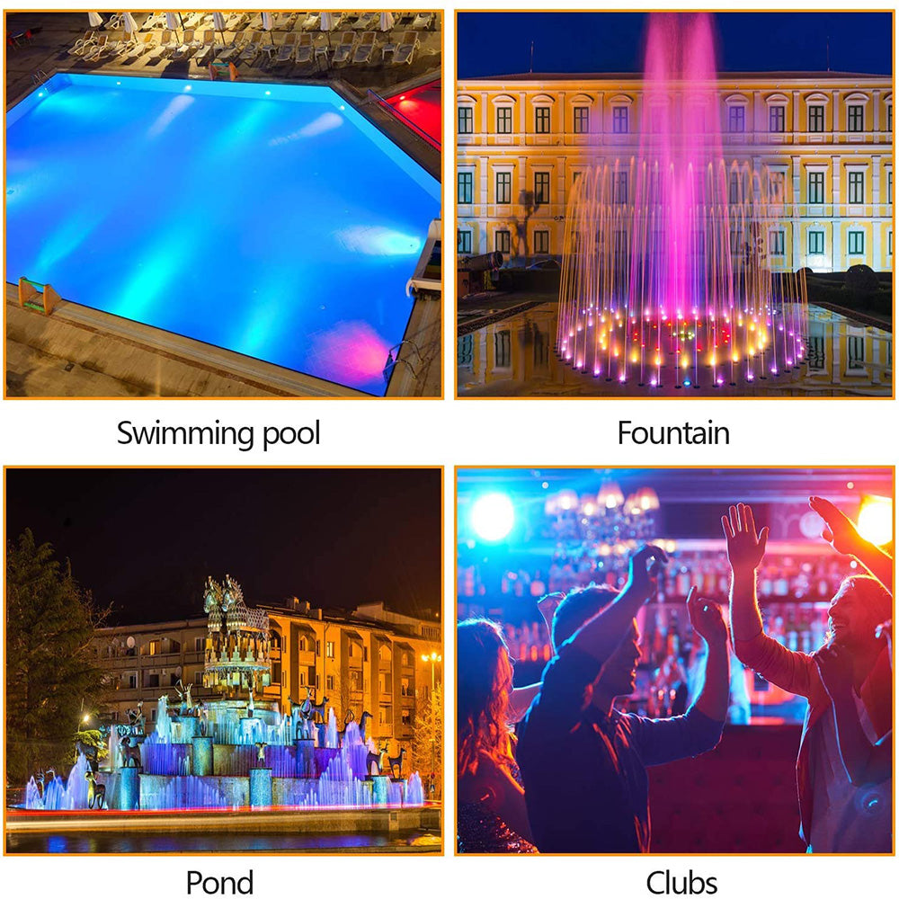 LED Underwater Pond Fountain Spotligh