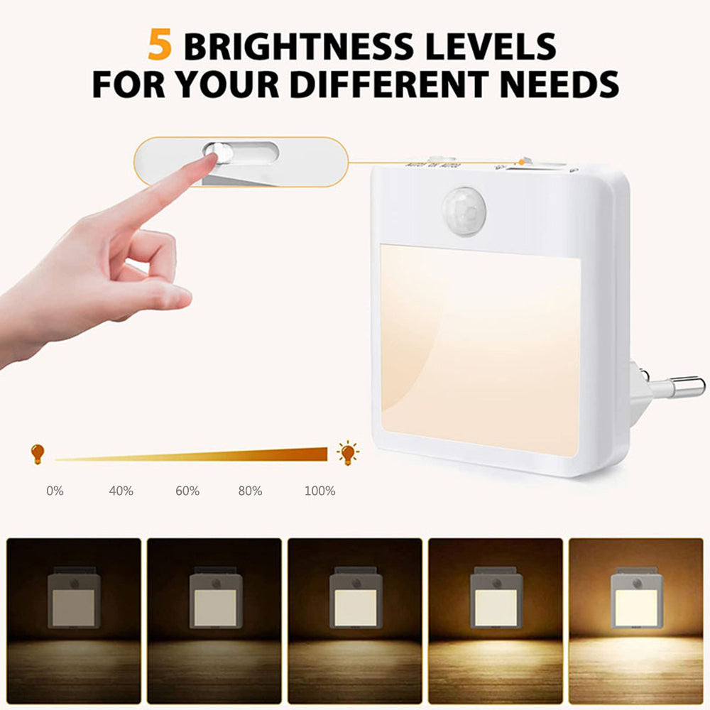 Plug-in LED Motion Sensor Night Lights